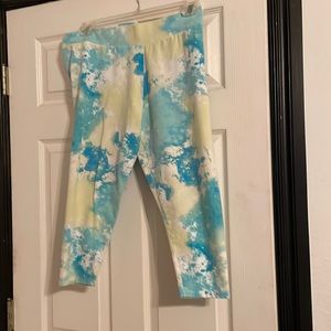 Capri pants and cold shoulder top